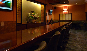 店内・カウンター席